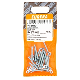 7BB10 - Machine Screw & Nut